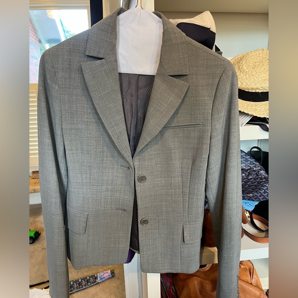 BCBG Maxazria Grey Blazer XS